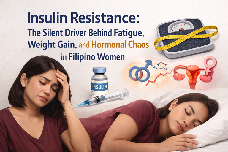 Insulin Resistance: The Silent Driver Behind Fatigue, Weight Gain, and Hormonal Chaos in Filipino Women